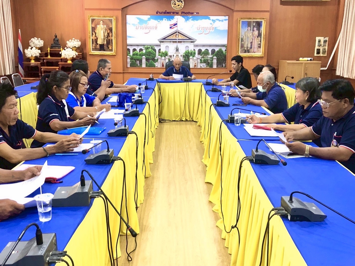 สพอ.โพธารามจัดประชุมผู้นำอาสาพัฒนาชุมชน (ผู้นำ อช.) ประจำไตรมาสที่ 3 ปีงบประมาณ พ.ศ. 2569💝